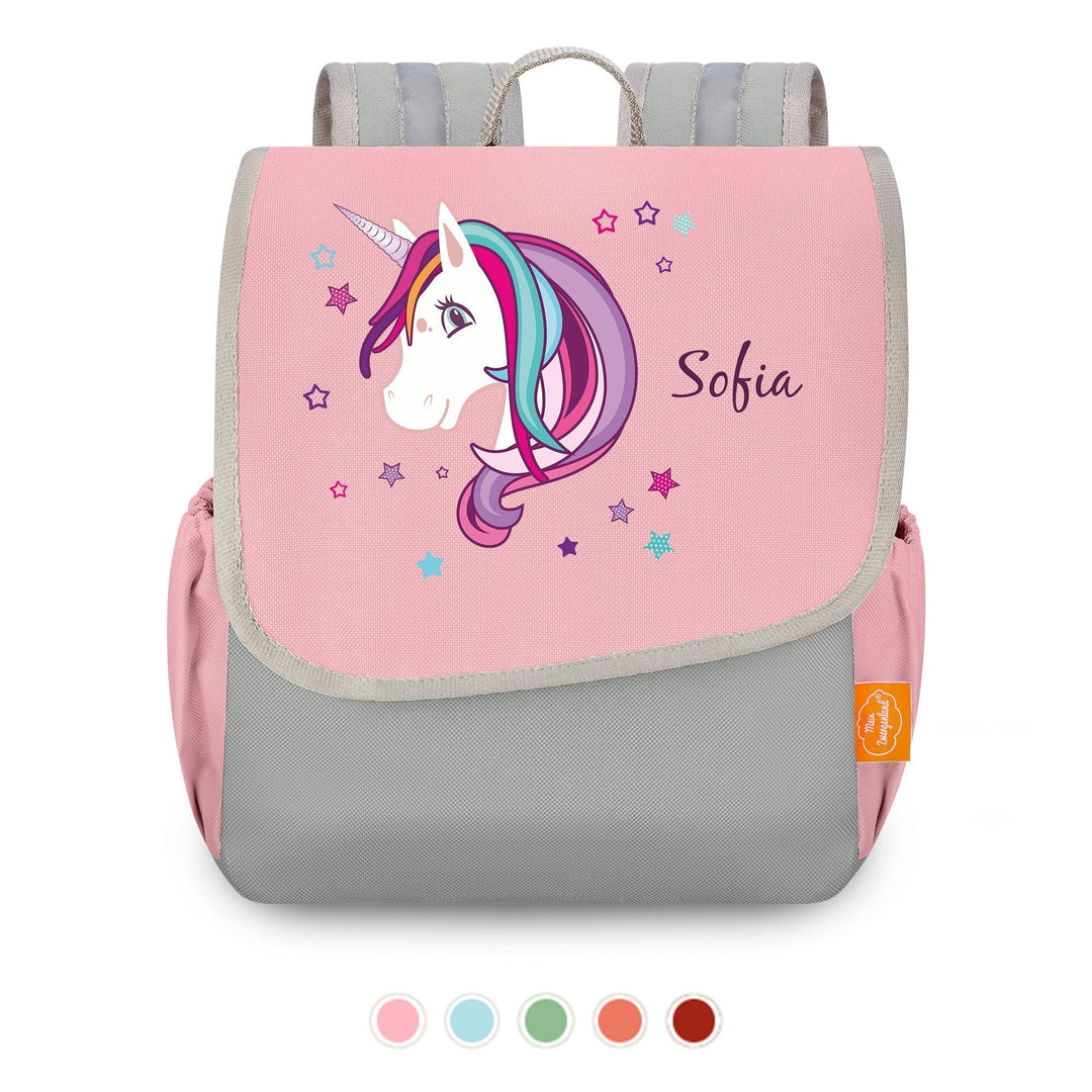 Kindergartenrucksack mit Namen personalisiert – Happy Knirps