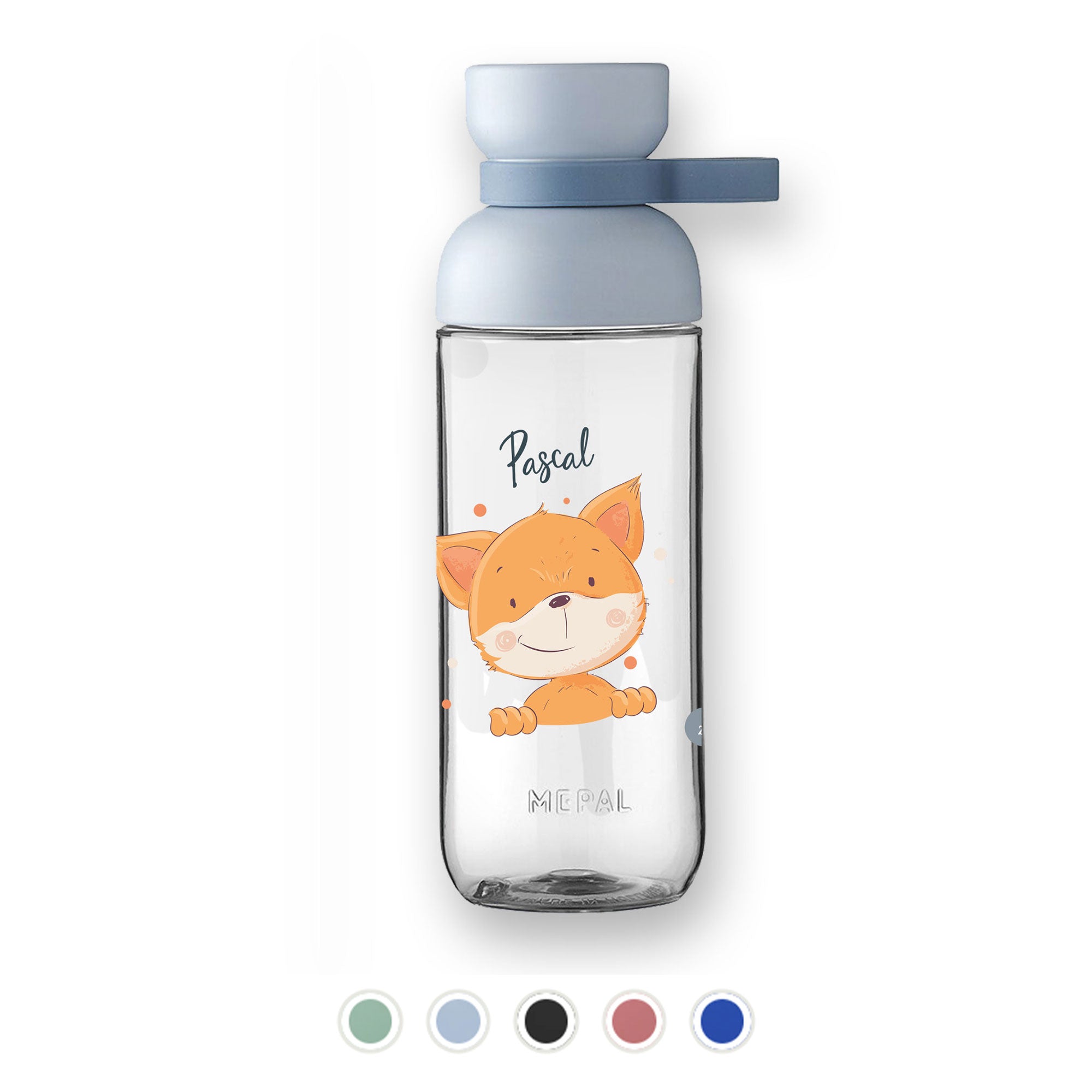 trinkflasche mit logo und namen