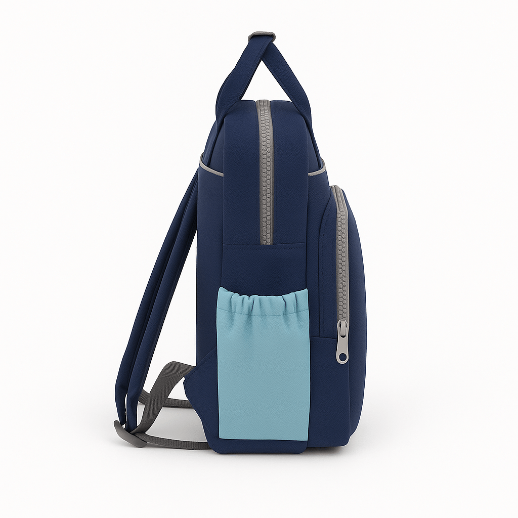 Kindergartenrucksack mit Namen personalisiert – Happy Style