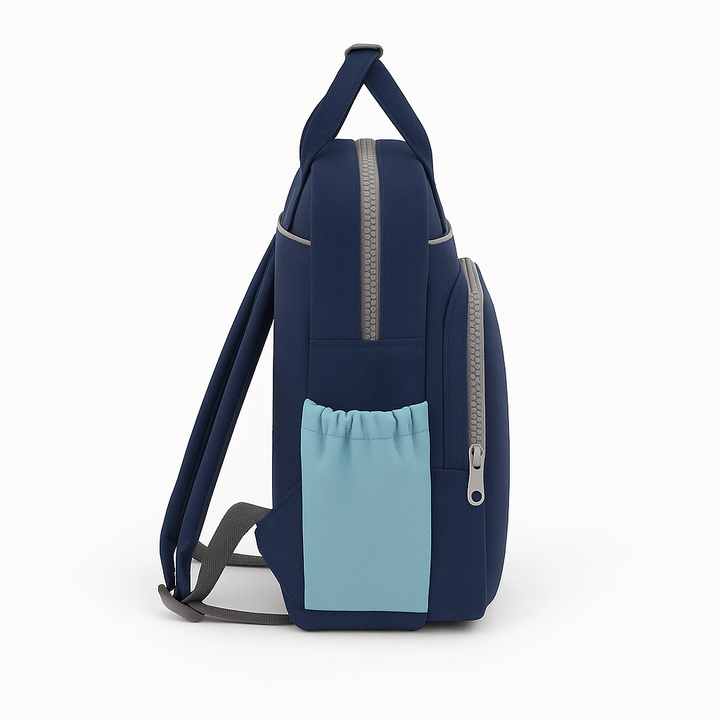 Kindergartenrucksack mit Namen personalisiert – Happy Style