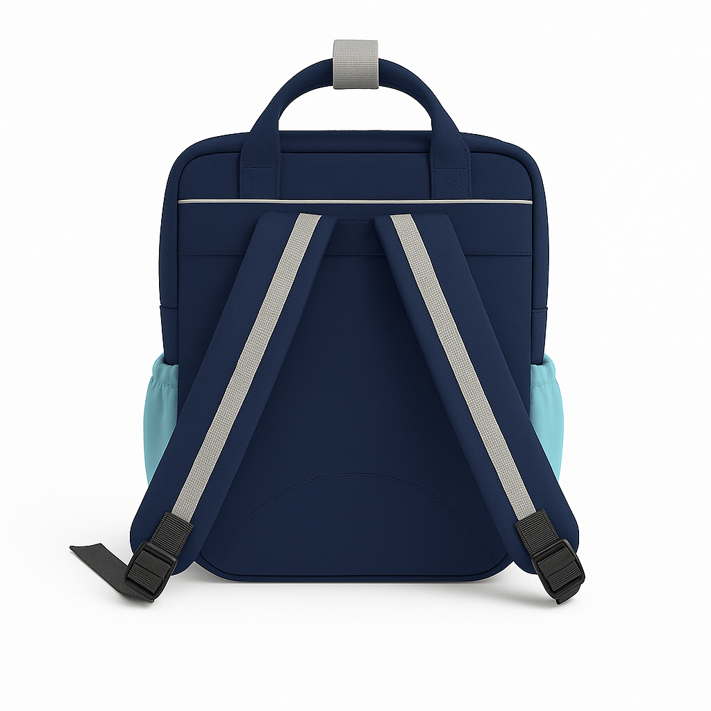 Kindergartenrucksack mit Namen personalisiert – Happy Style