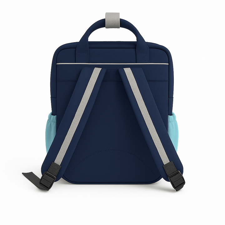 Kindergartenrucksack mit Namen personalisiert – Happy Style