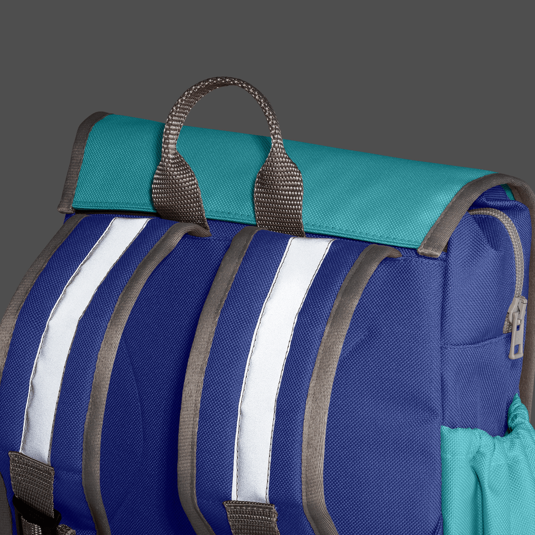 Happy Knirps Kindergarten Rucksack Set 4-teilig mit Namen - Mein Zwergenland