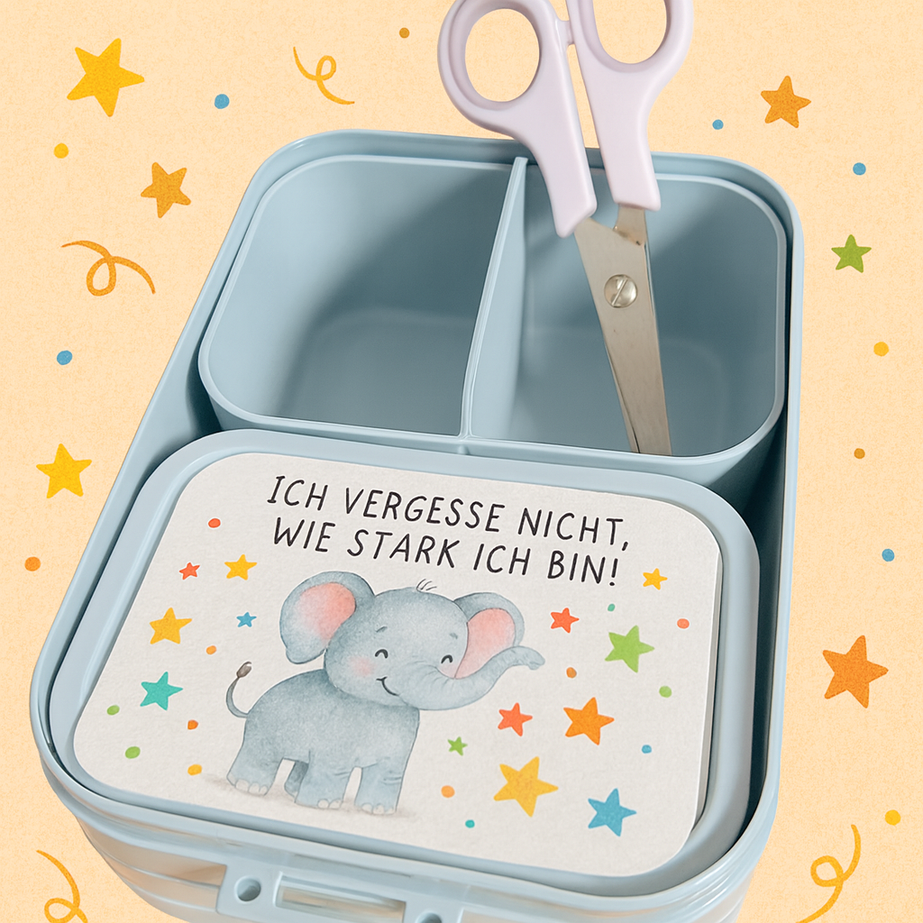 Affirmationskarten für Kinder – PDF zum Ausdrucken - Selbstvertrauen & Mut stärken