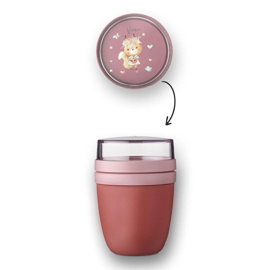 Lunchpot Ellipse mini 300ml - zum selbst gestalten - Mein Zwergenland