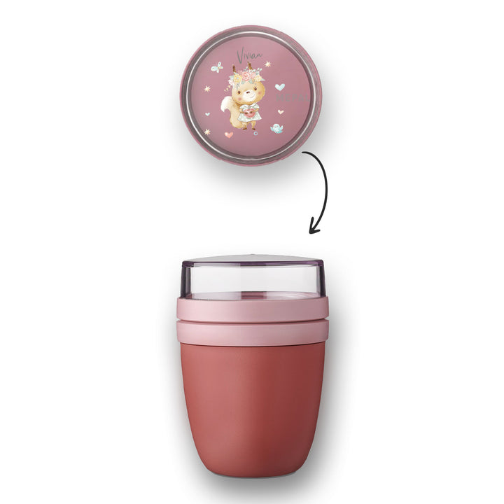 Lunchpot Ellipse mini 300ml - zum selbst gestalten - Mein Zwergenland