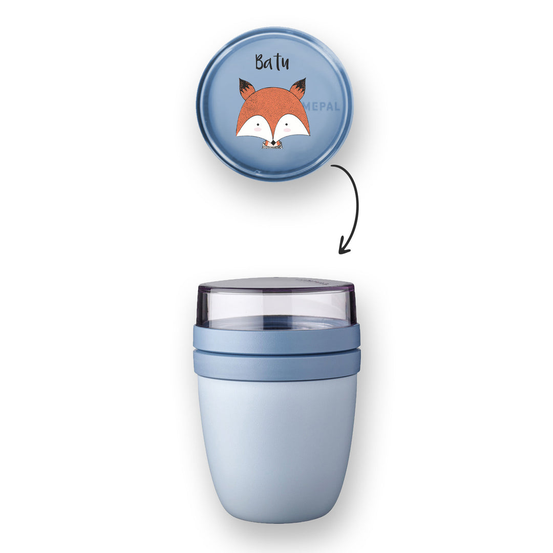 Lunchpot Ellipse mini 300ml - zum selbst gestalten - Mein Zwergenland
