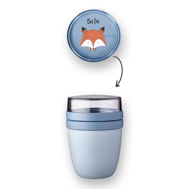 Lunchpot Ellipse mini 300ml - zum selbst gestalten - Mein Zwergenland