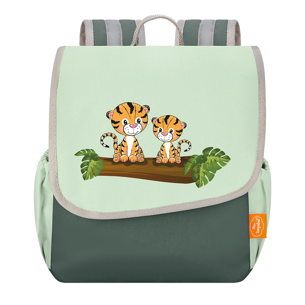 Mit Namen Happy Knirps Kindergarten Set 4-teilig - Tiger - Mein Zwergenland