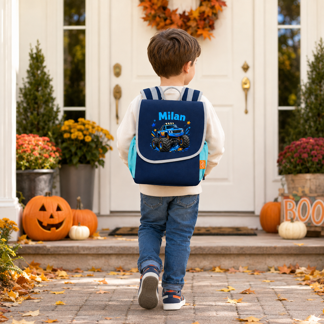 Kindergartenrucksack mit Namen – Happy Knirps personalisiert