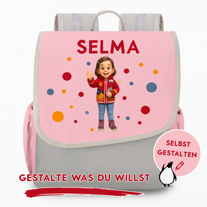 Kindergartenrucksack mit Namen – Happy Knirps personalisiert