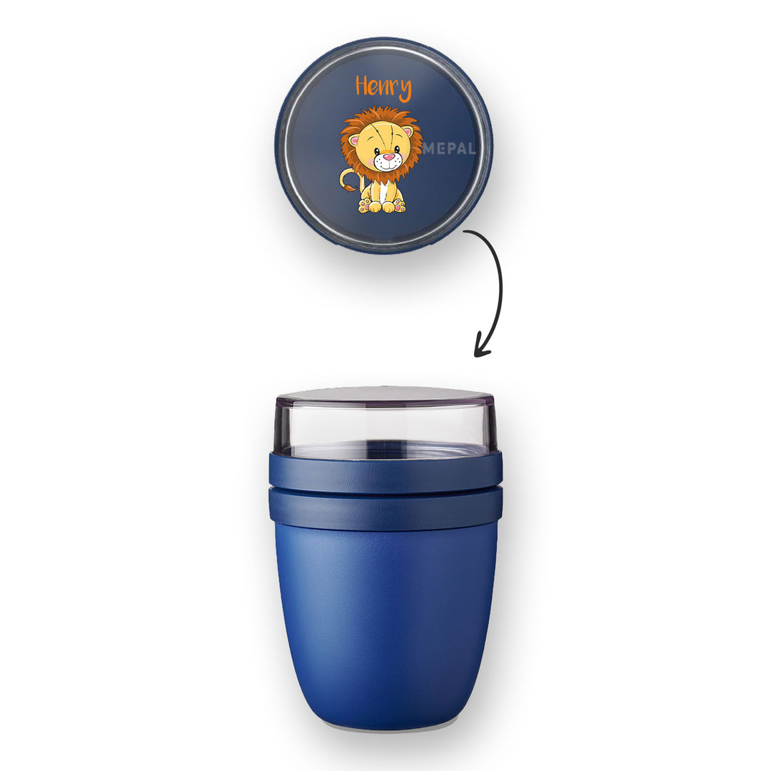 Lunchpot Ellipse mini 300ml - zum selbst gestalten - Mein Zwergenland