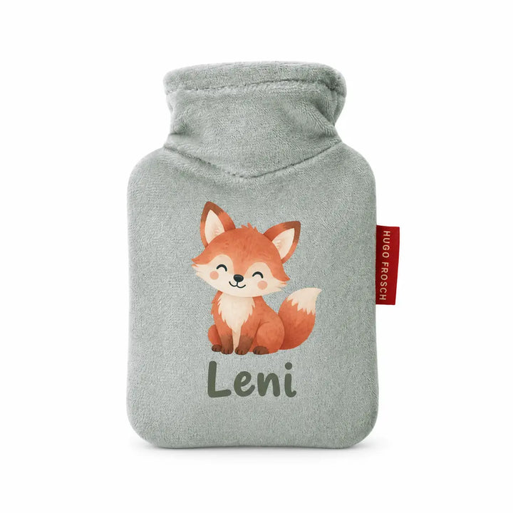Personalisierte Kinderwärmflasche mit Namen – Mini-Wärmflasche 0,2 l
