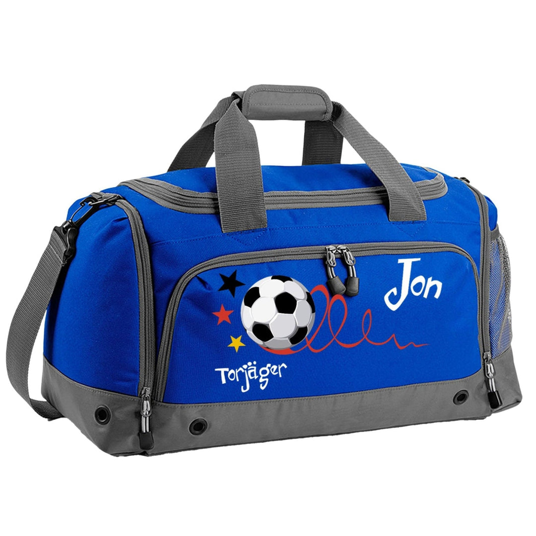 Sporttasche mit Namen & Motiv – für Kinder mit Schuh- & Nassfach zum selbstgestalten