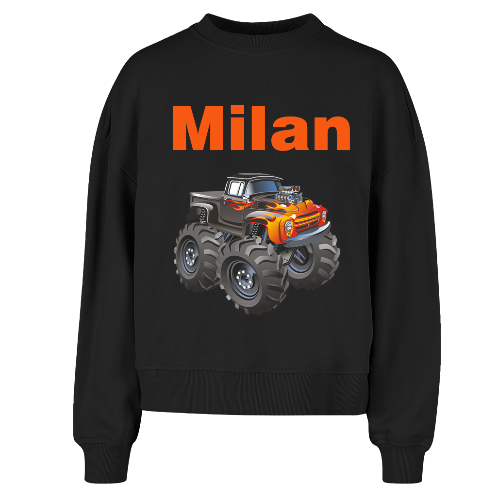 Sweatshirt für Kinder selbst gestalten – mit eigenem Namen & Wunschmotiv