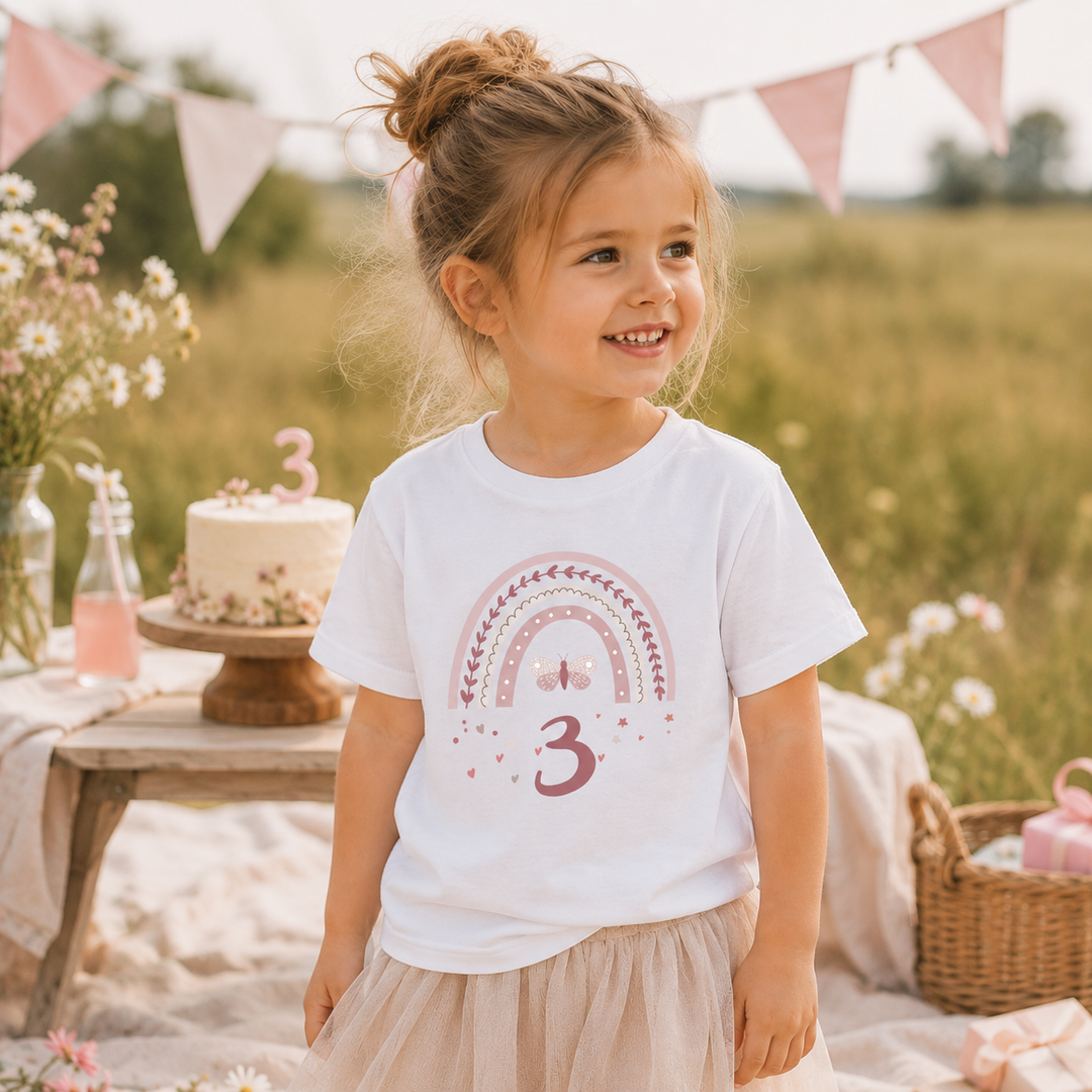 Kinder T-Shirt mit Deinen Namen -  in blau