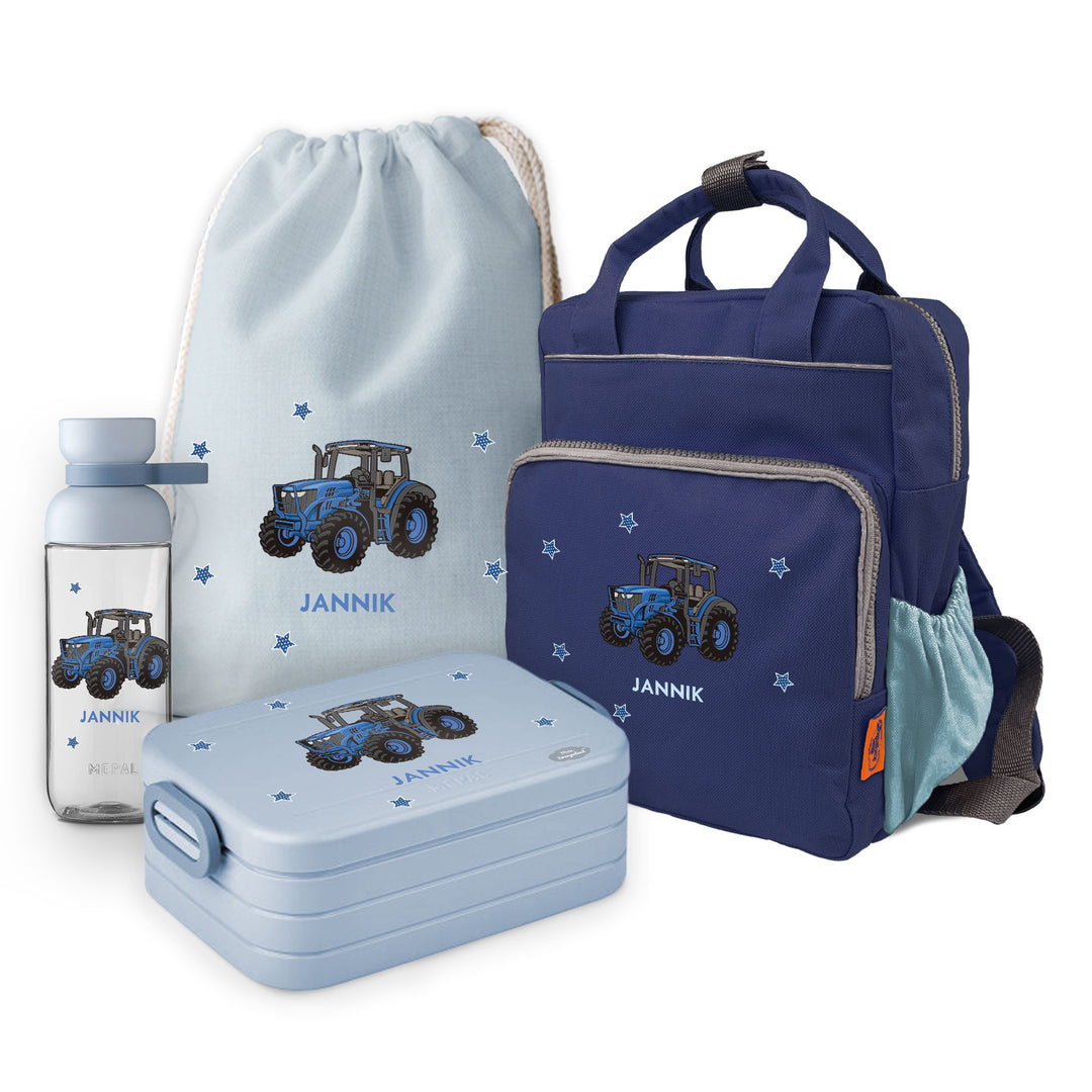 Happy Style Set 4-teilig in Blue - zum selbst gestalten - Mein Zwergenland
