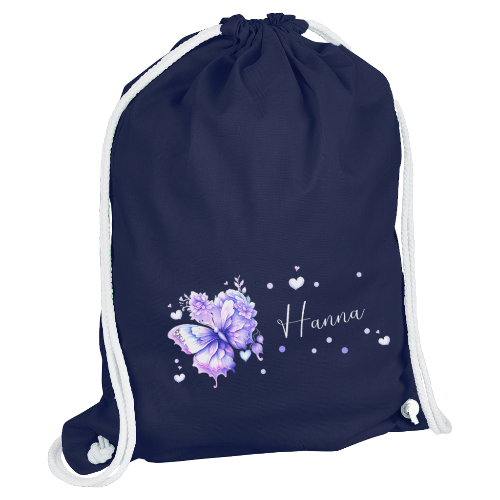 Rolltop Set für Kinder 4-teilig in navy - mit Namen - Mein Zwergenland