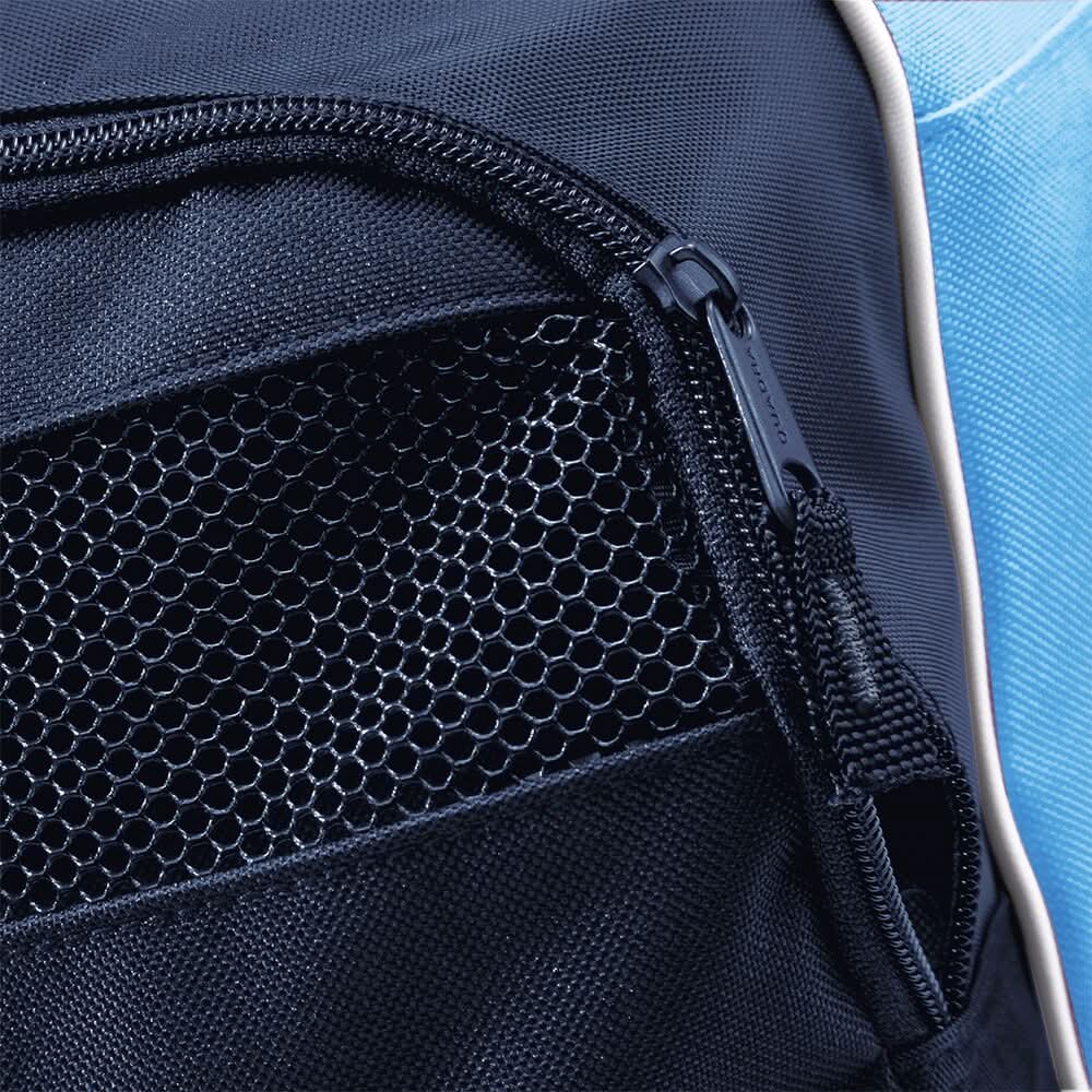 Kinder-Sporttasche mit Namen personalisiert 38L skyblue - Motiv Soccer City