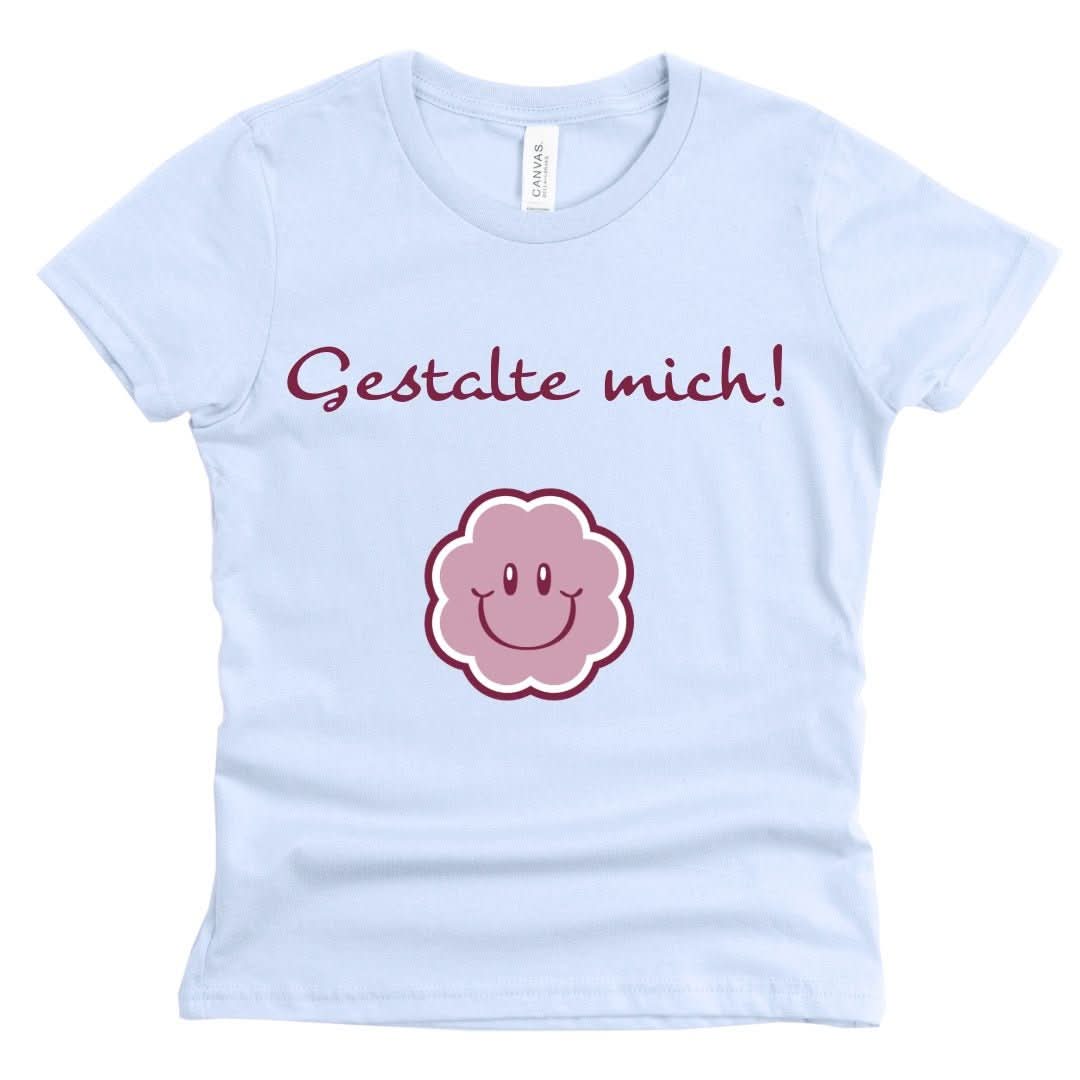 Kinder T-Shirt mit Deinen Namen zum Selbstgestalten