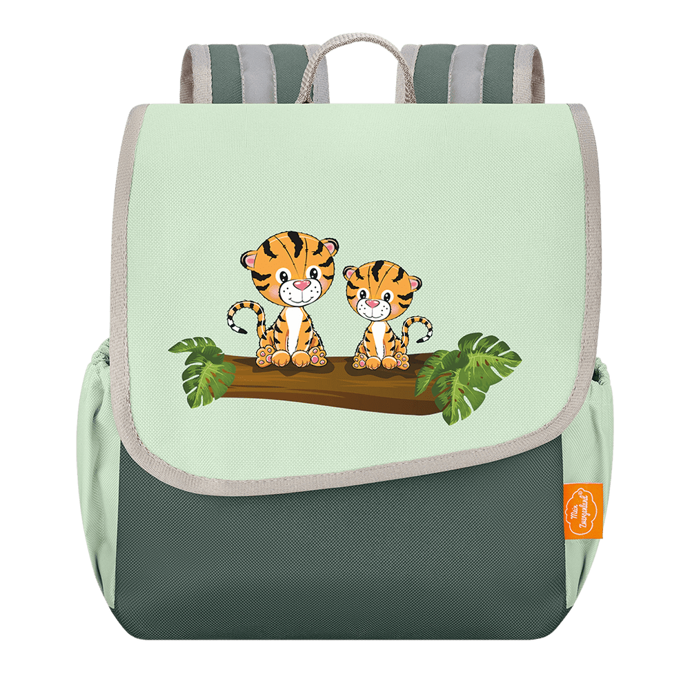 Mit Namen Happy Knirps Kindergarten Set 4-teilig - Tiger - Mein Zwergenland