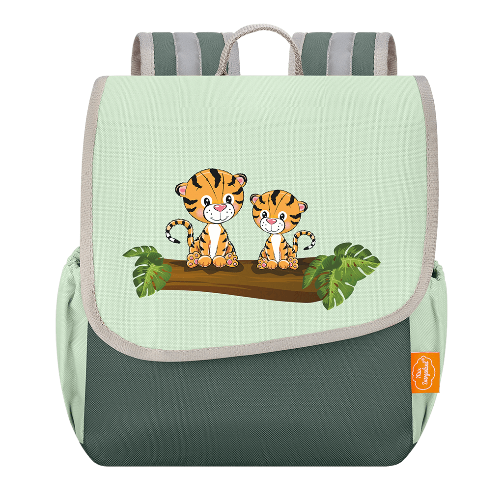 Mit Namen Happy Knirps Kindergarten Set 4-teilig - Tiger - Mein Zwergenland