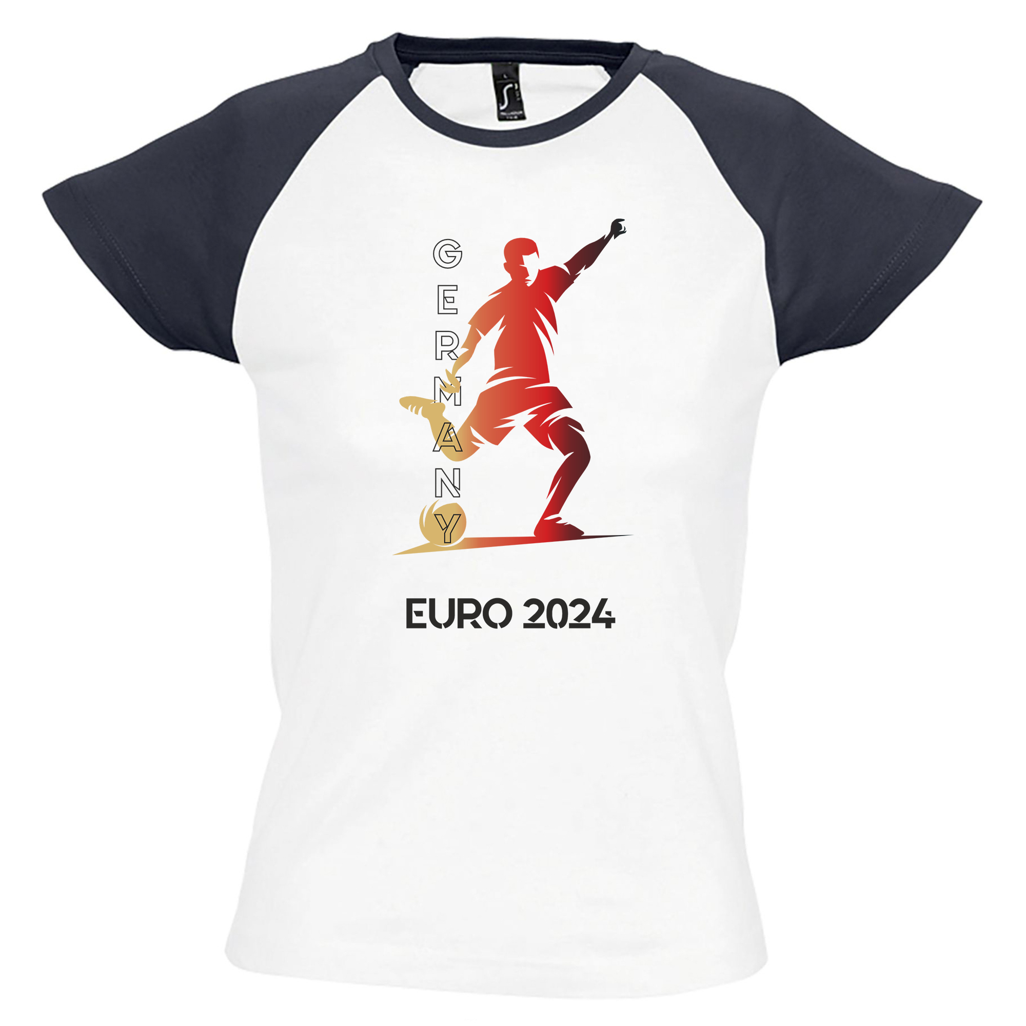 EM 2024 Shirt personalisiert mit Name und Nummer