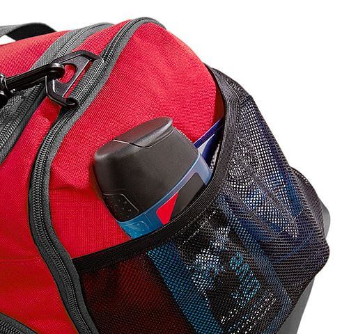 Multi-Sporttasche 41L mit Schuhfach und Feuchtfach in Fuchsia mit Name und Einhorn Beauty