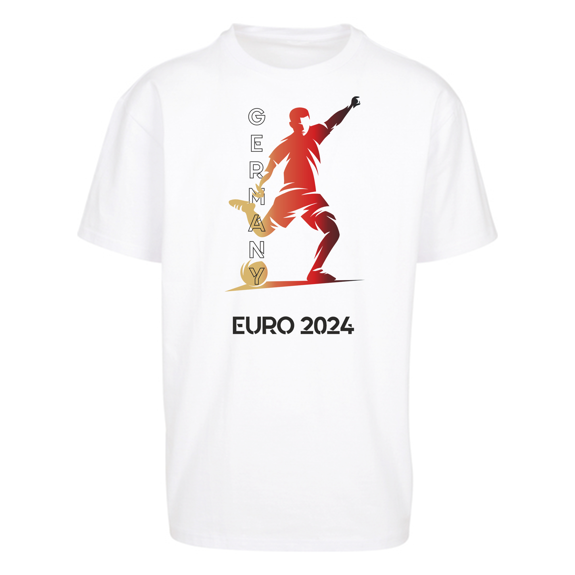 EM 2024 Shirt personalisiert mit Name und Nummer 